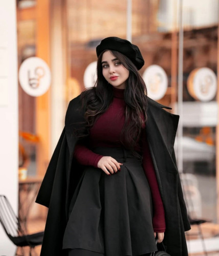 پالتوو دامن پلیسه زمستونی ترند امسال